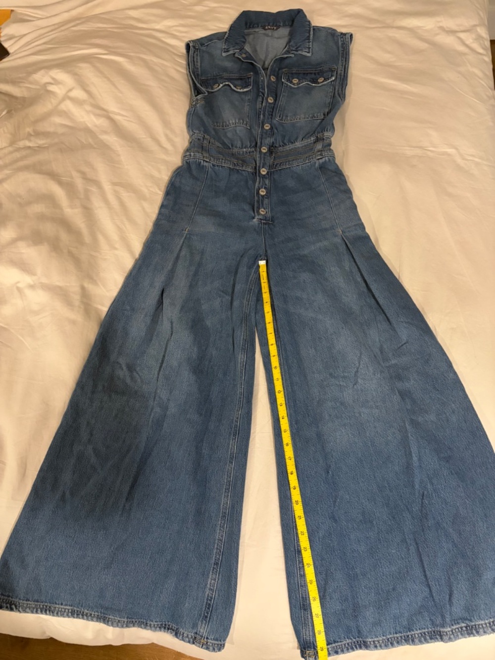 We The Free CRVY Badlands Denim Coverall Size 6 - Picture 11 of 11